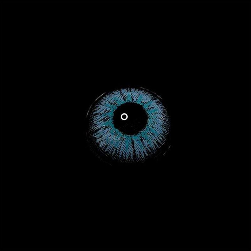 Vika Tricolor Blue| 1 Year-everylenses