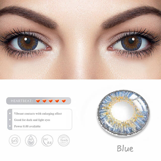 Three Tone Blue | 1 Year-everylenses