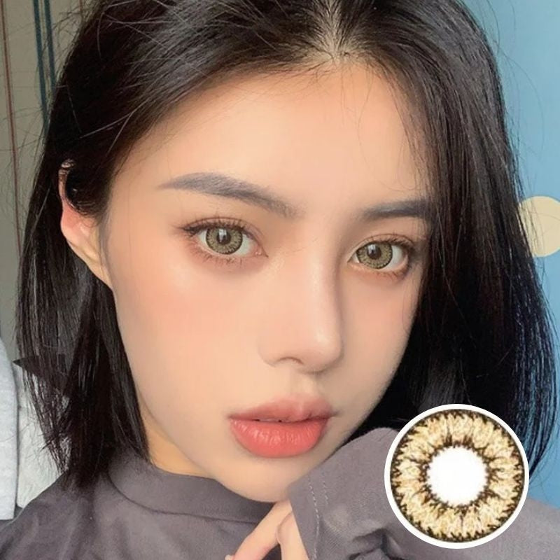 Hydrogel Brown | 1 Year【PRESCRIPTION】-everylenses