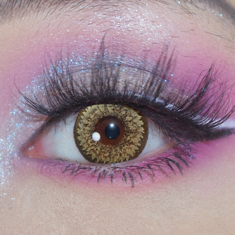 Hydrogel Brown | 1 Year【PRESCRIPTION】-everylenses