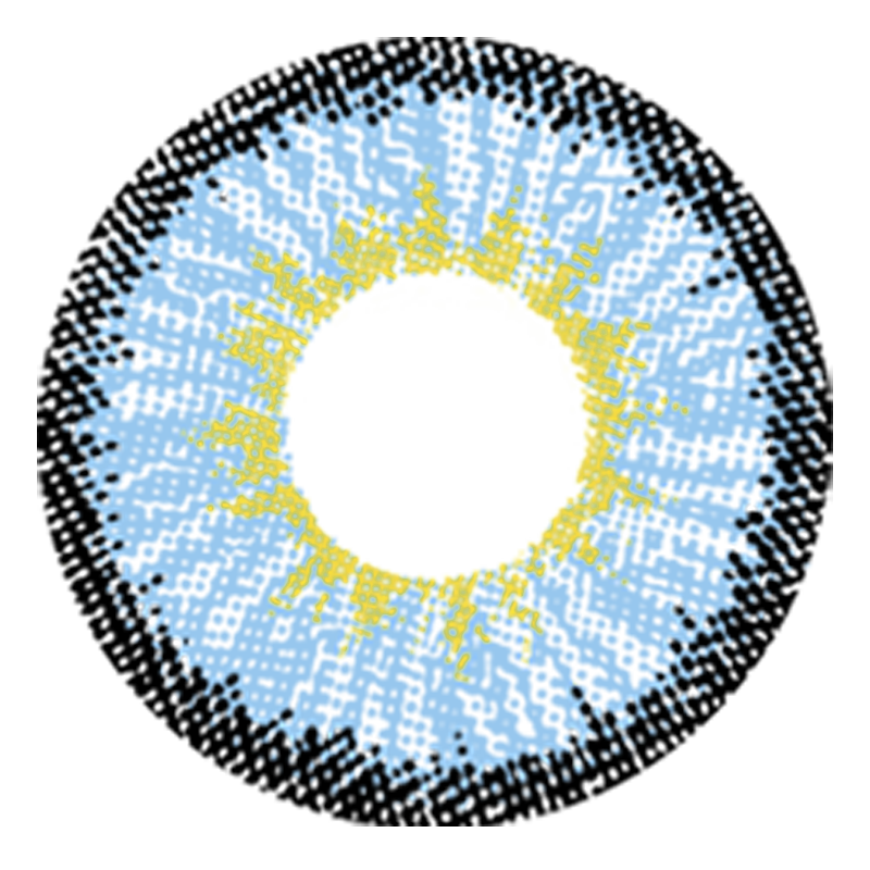 ICE SNOW Blue | 1 Year-everylenses