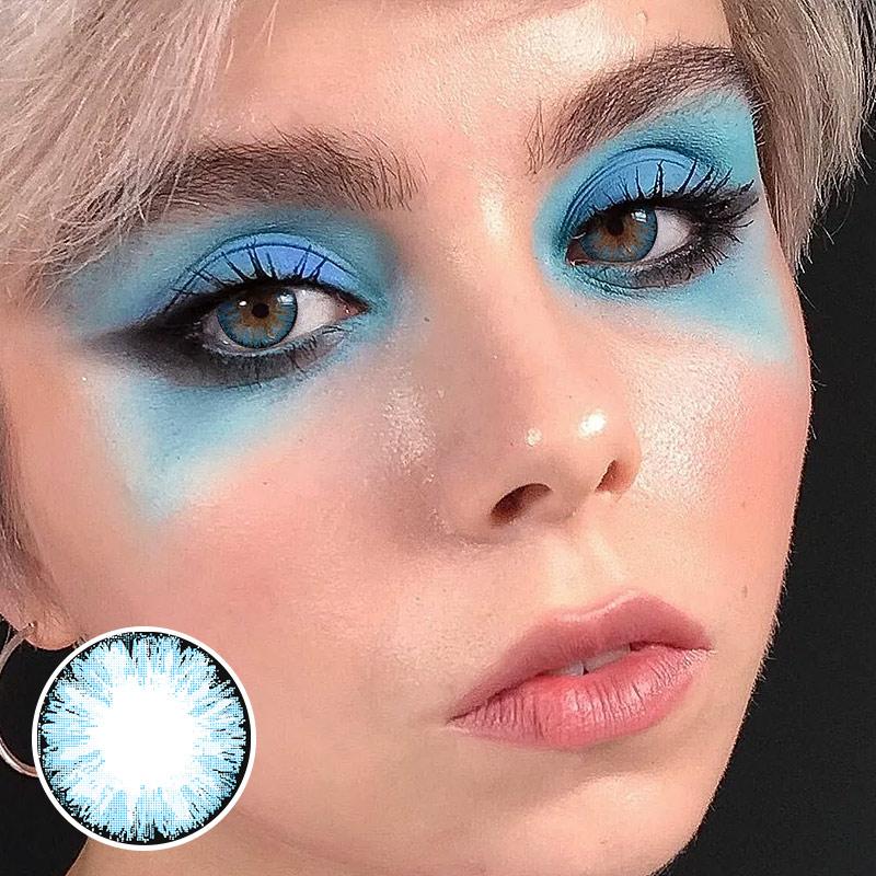 Glitter(Big Eye) Blue 1 Year【Prescription】