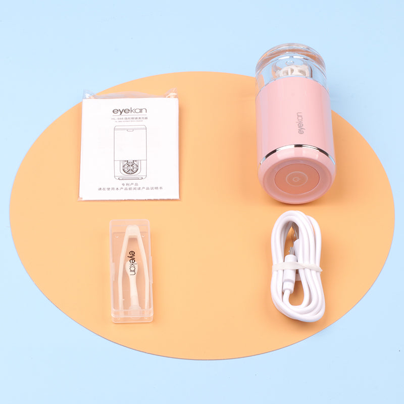 Ultrasonic Contact Lens Cleaner Intelligent Cleaning Machine for Soft and Rigid (RGP) Contact Lenses-everylenses