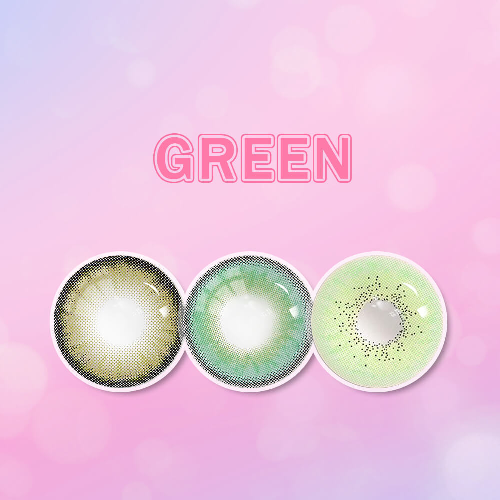 Green Contact Lenses-everylenses