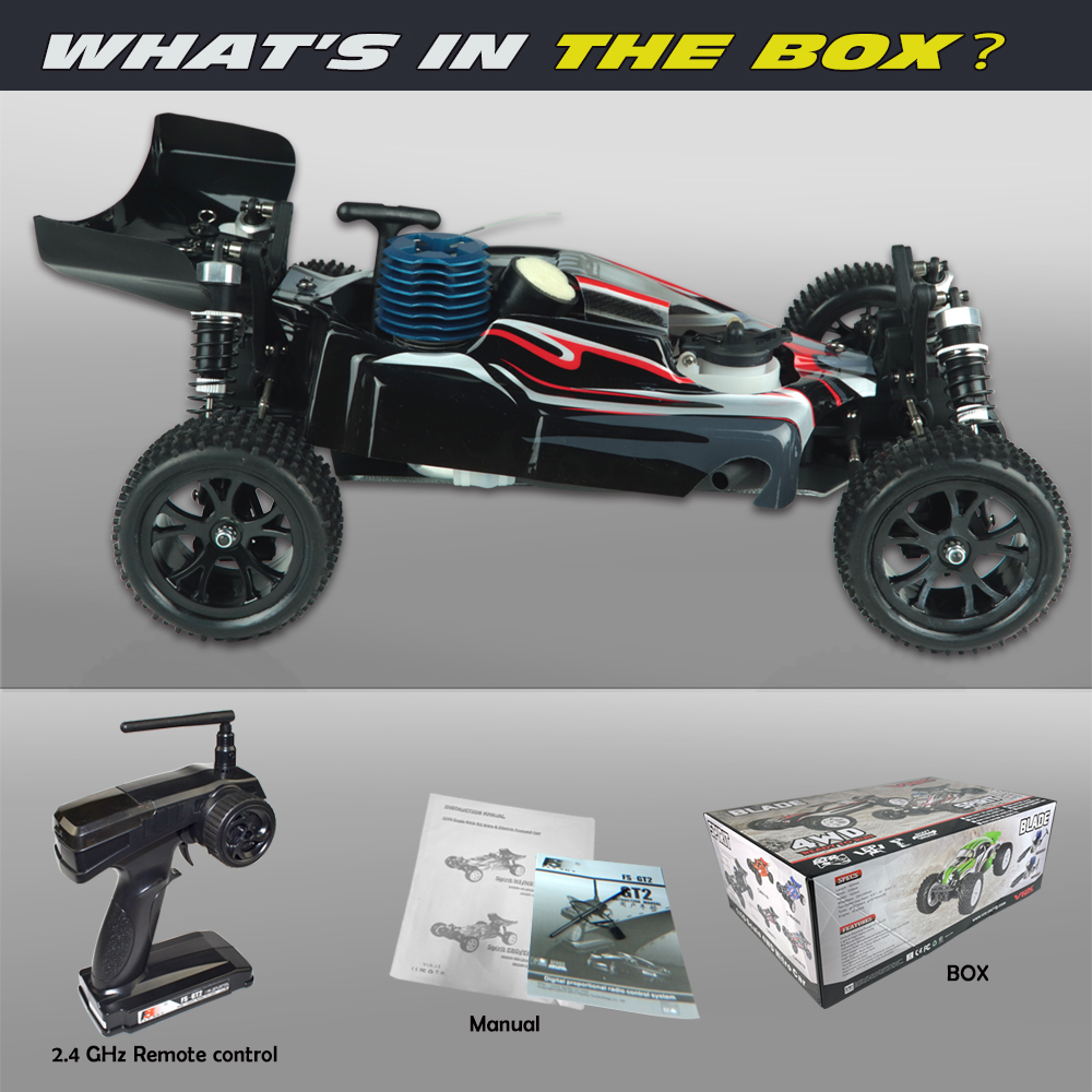 nitro powered rc cars 1 10 scale rc 4x4 for adults