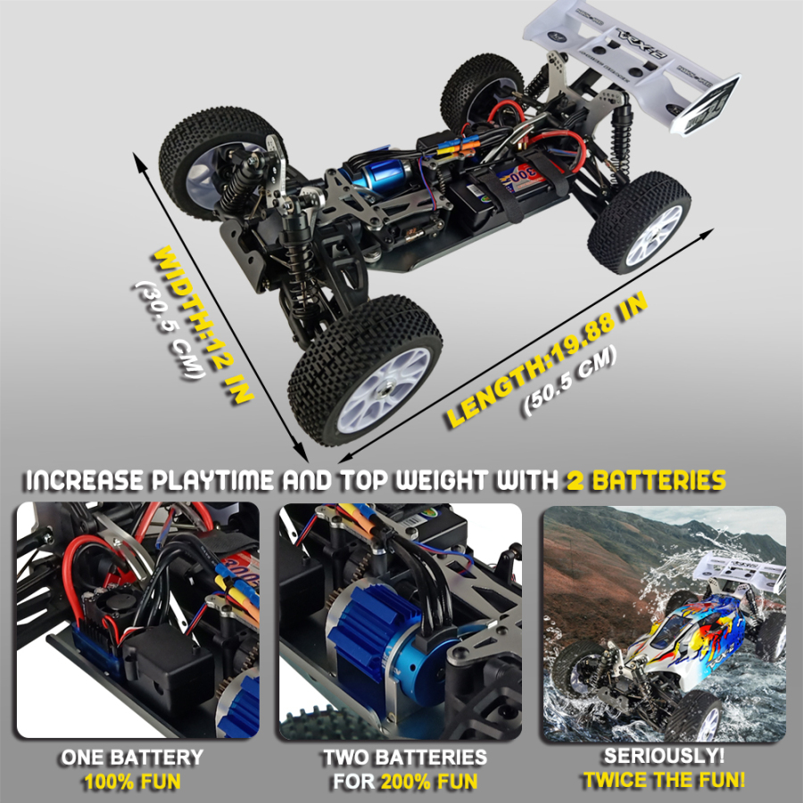 1 8 scale rc off road 4x4 all terrain brushless rc cars