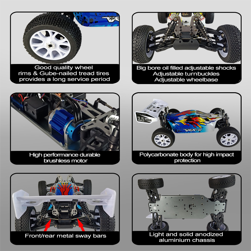 1 8 scale rc off road 4x4 all terrain brushless rc cars