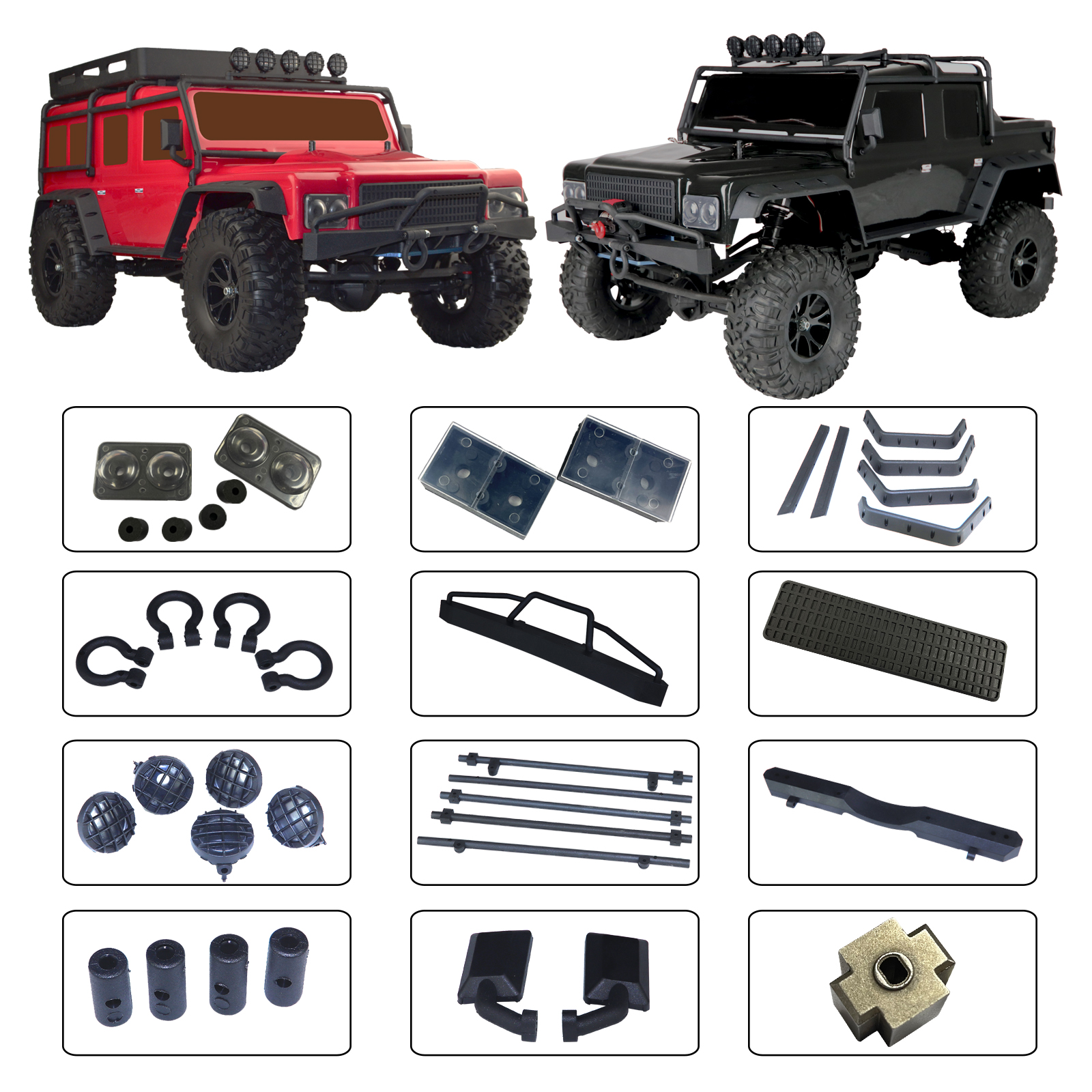 Rock crawler car RH1055 spare parts