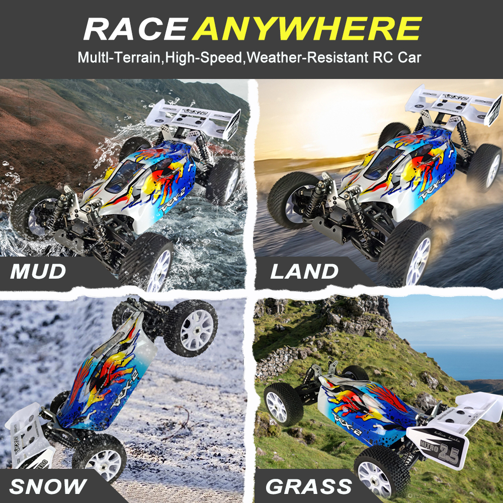 1 8 scale rc off road 4x4 all terrain brushless rc cars