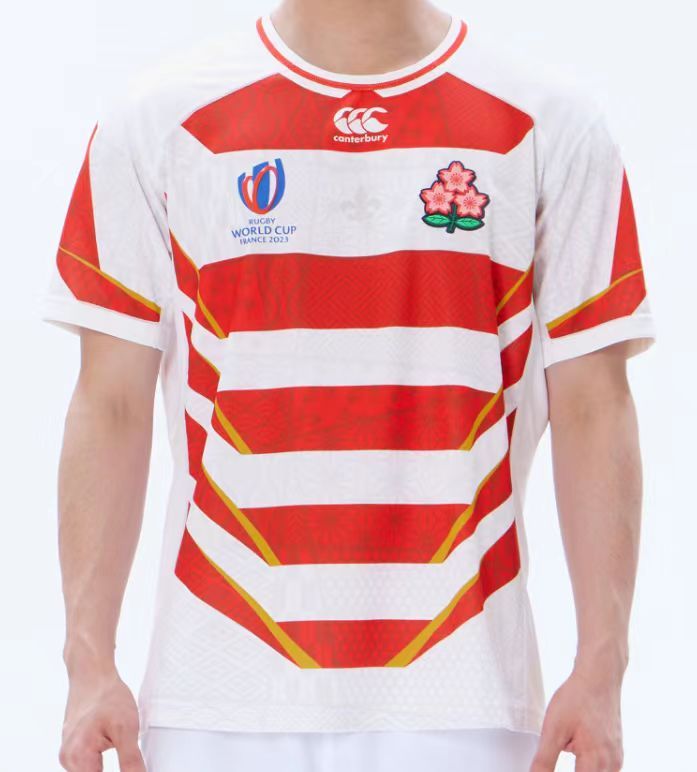 World Cup 2023 Japan home red white Rugby shirt size S-5XL