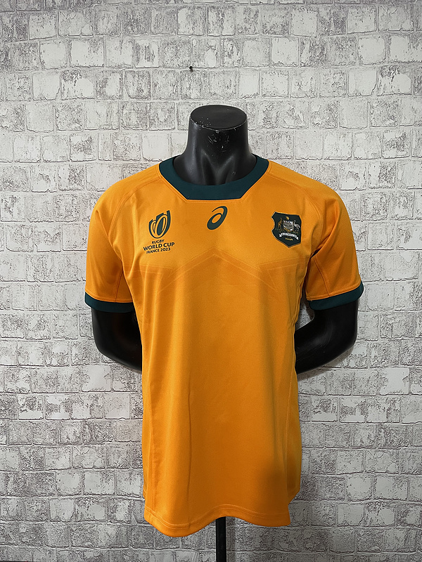 World Cup 2023 Australia home yellow Rugby shirt size S-5XL