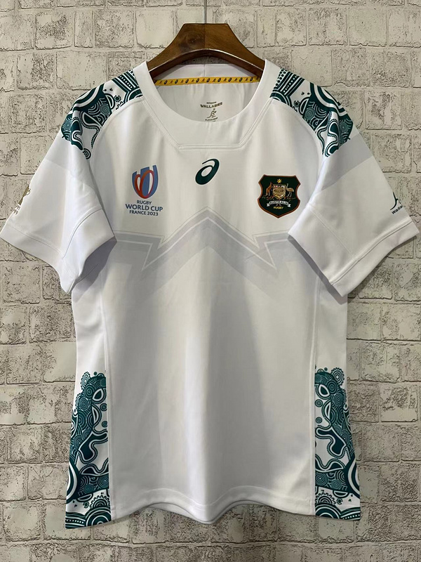 World Cup 2023 Australia away white Rugby shirt size S-5XL