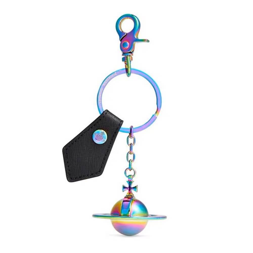 Three-dimensional Saturn Keychain