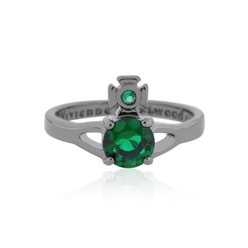 REINA Four Claw Zirconia Ring