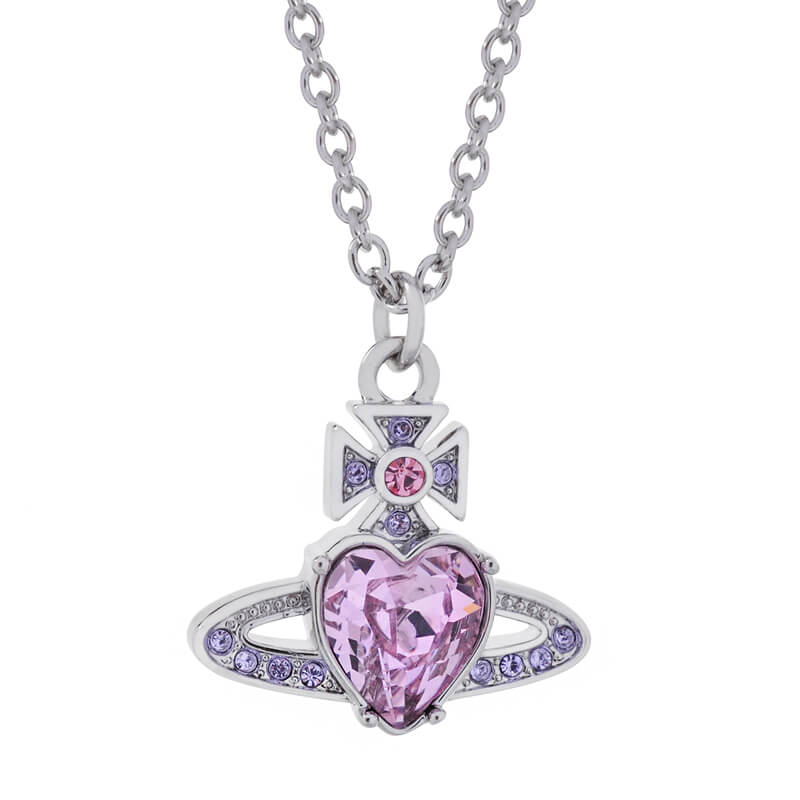  Heart-shaped  Diamond Necklace