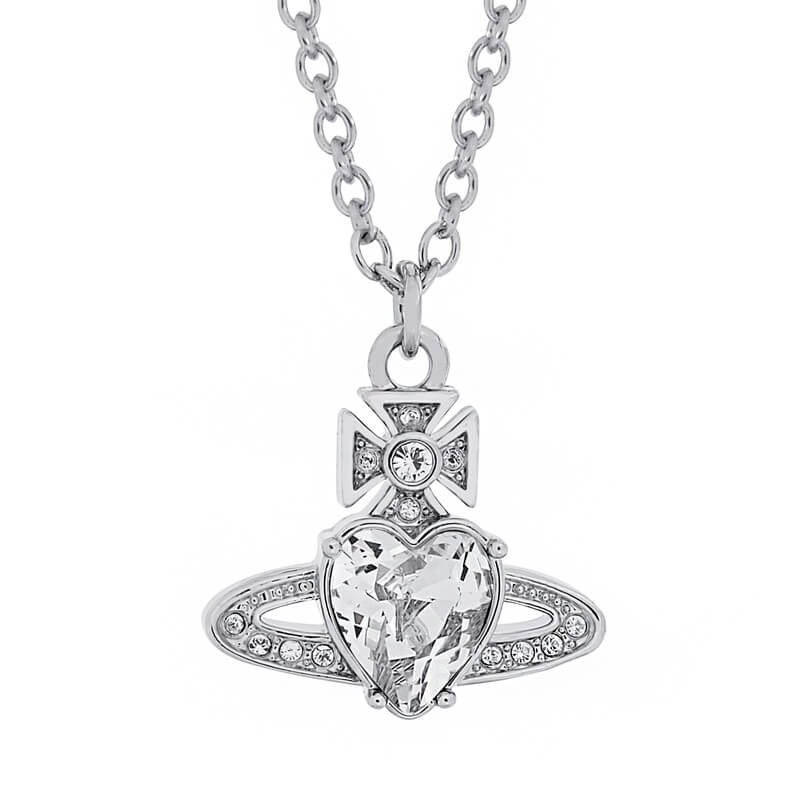  Heart-shaped  Diamond Necklace