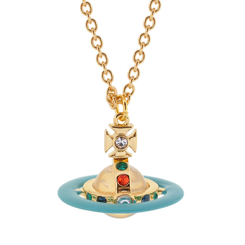  2023 New Limited edition colour Saturn necklace 