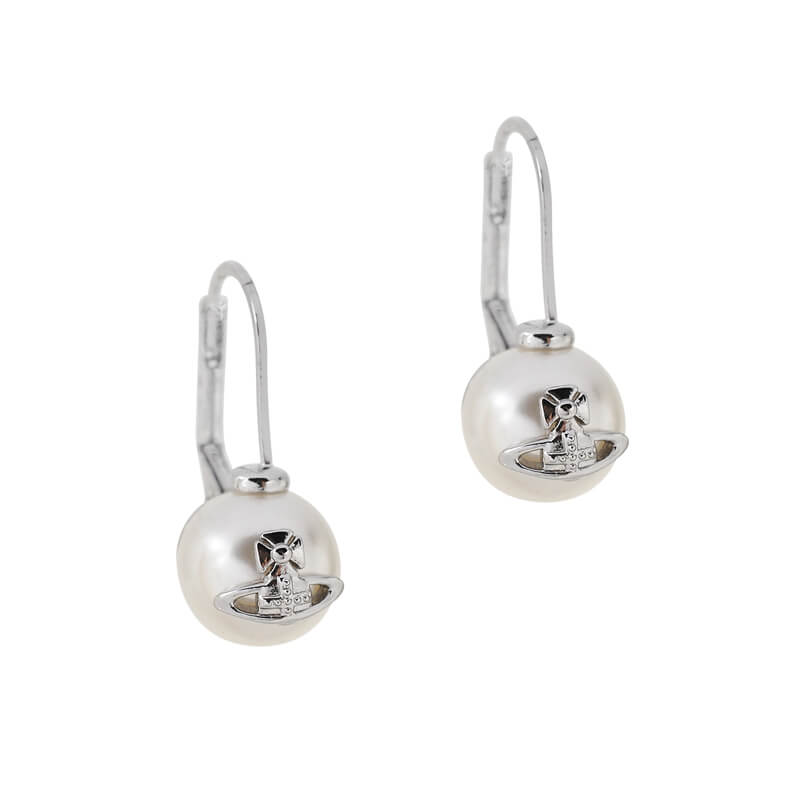GIA DROP dangling pearl earrings