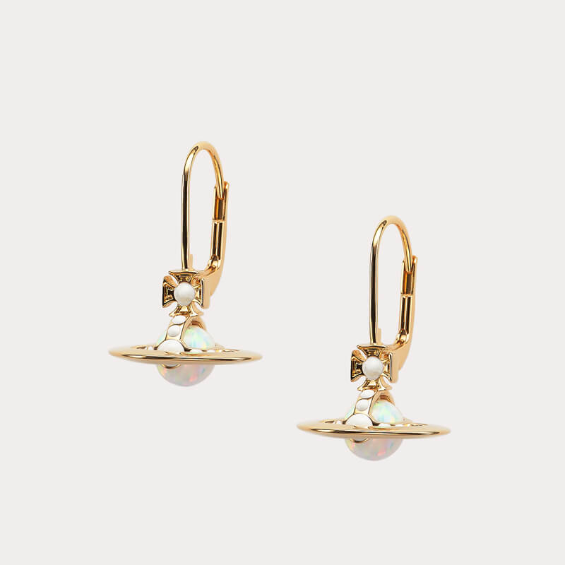 isabelitta opal stone stereoscopic earrings