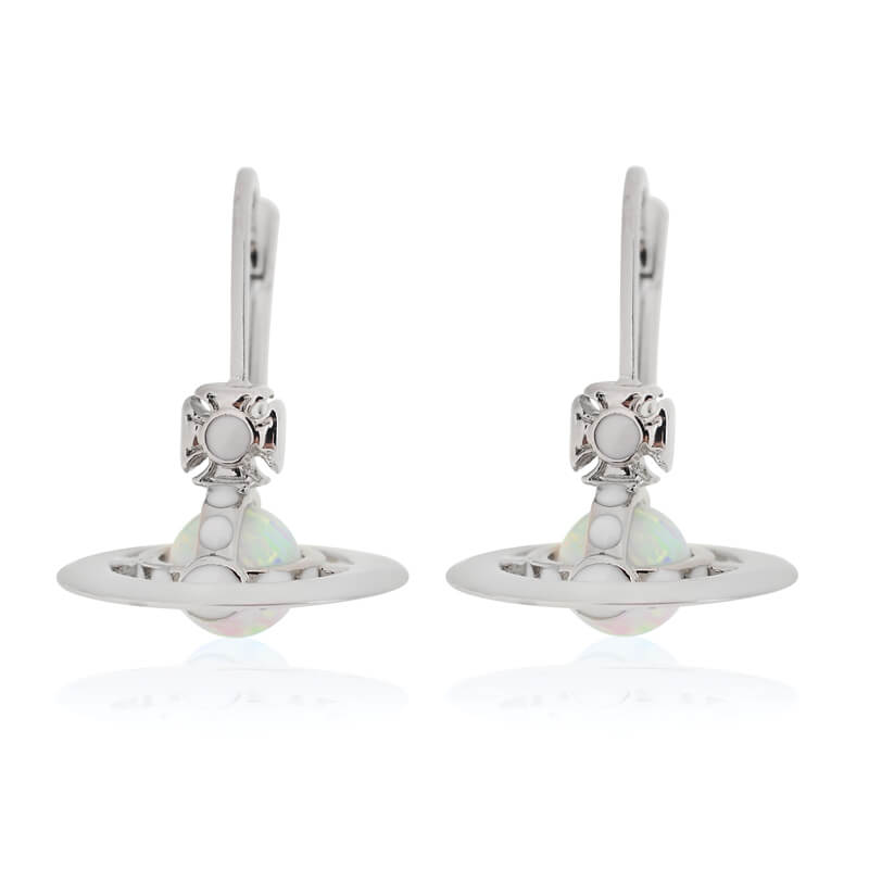 isabelitta opal stone stereoscopic earrings