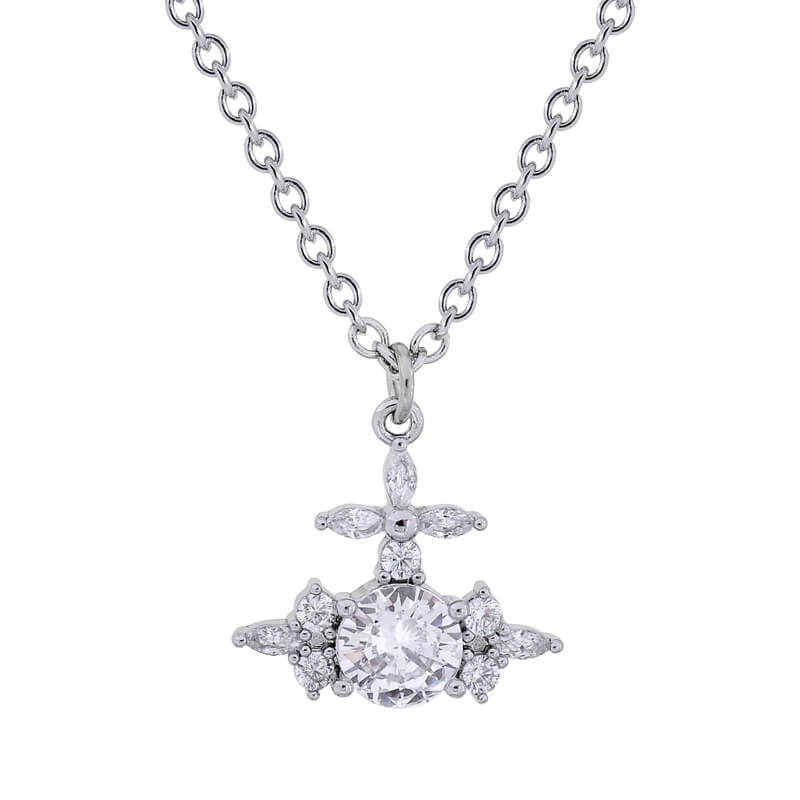 COLETTE Saturn Diamond Necklace