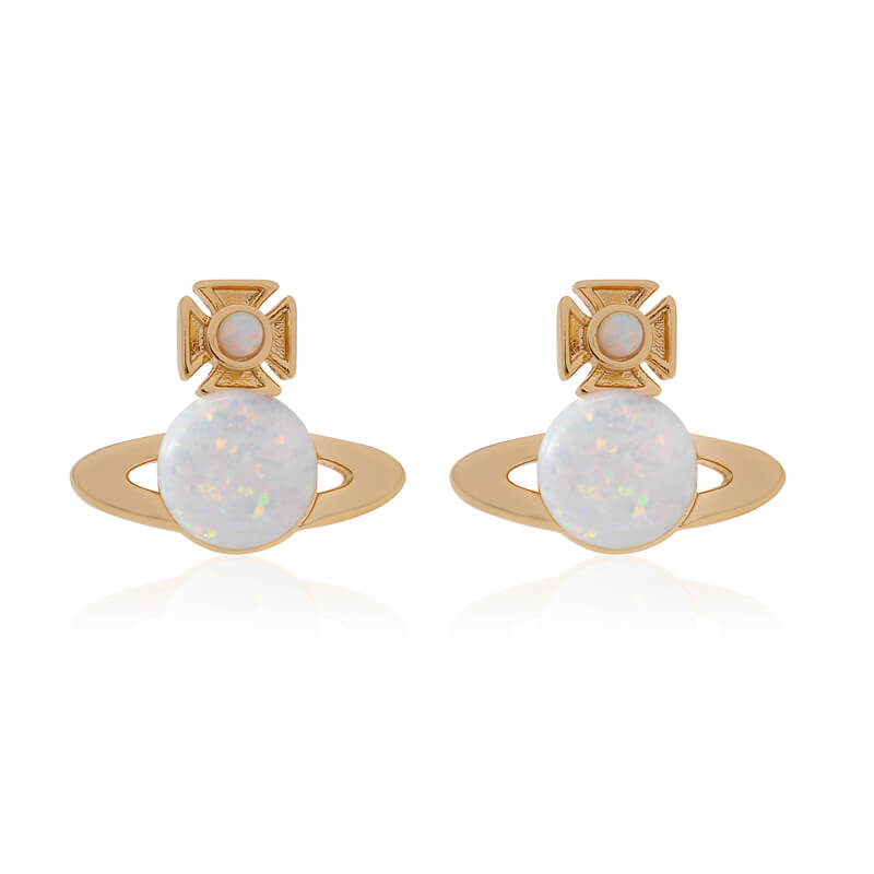 isabelitta Opalite Saturn Earrings