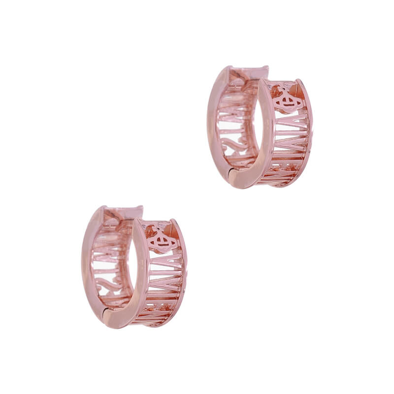 WESTMINSTER Line letter earrings