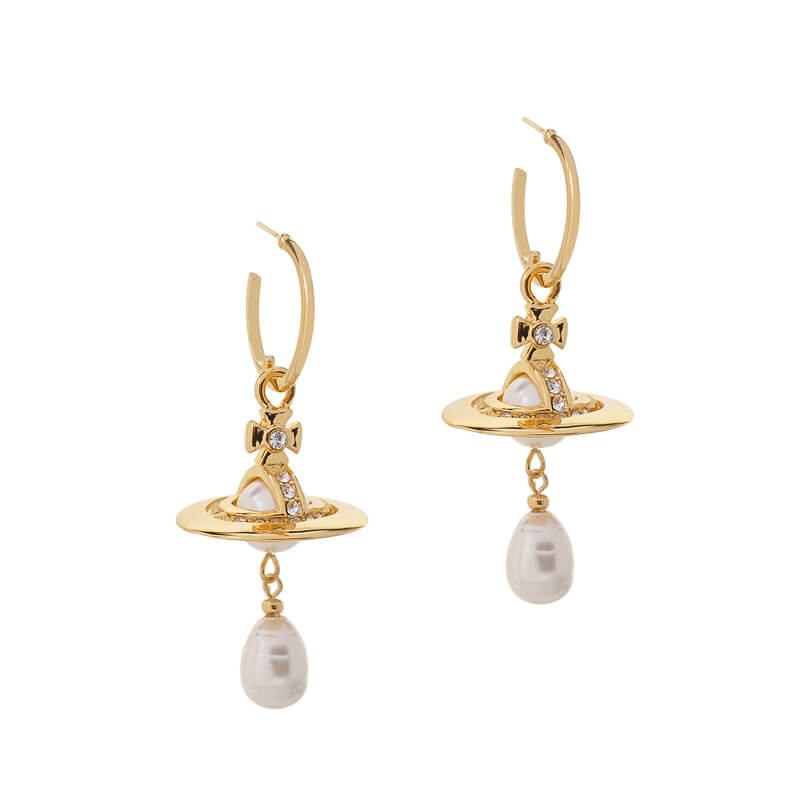 ALEKSA Baroque pearl earrings
