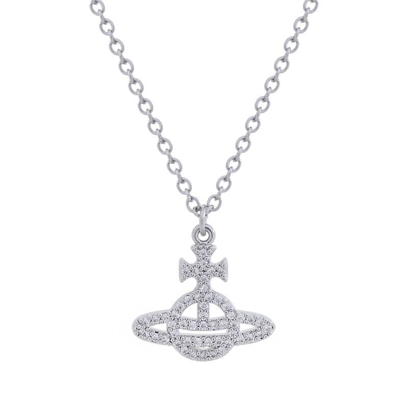 Line Zirconia Necklace