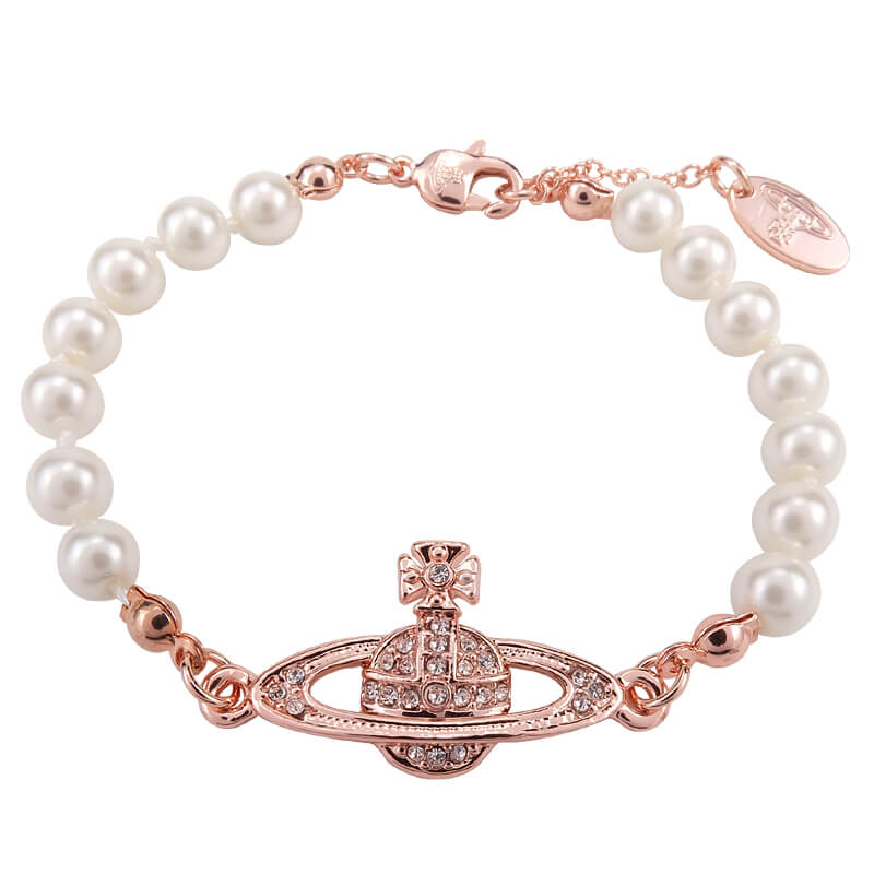 One layer pearl bracelet (7 pearls)