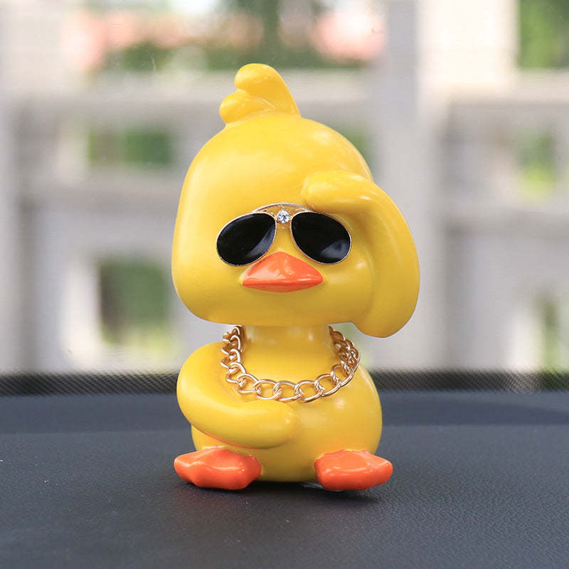 Swag Duck Car Motor Shaking Fidget Figure