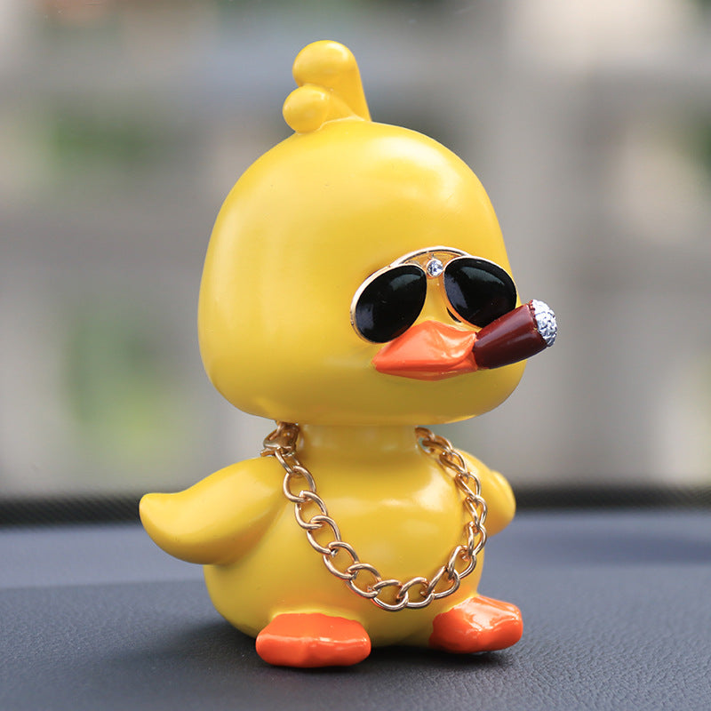 Swag Duck Car Motor Shaking Fidget Figure