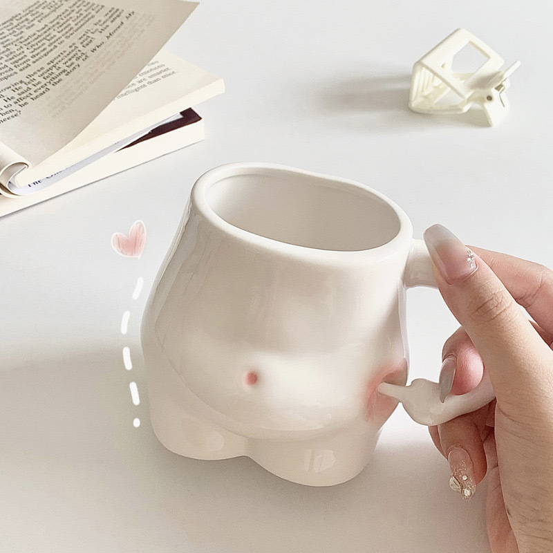 Finger Belly Handmade Coffee Cup Mug 300ML