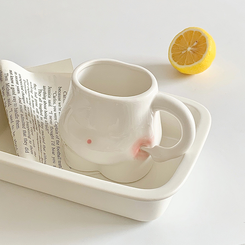 Finger Belly Handmade Coffee Cup Mug 300ML
