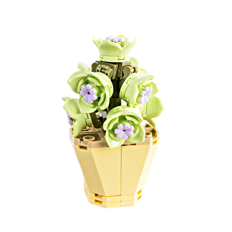 [COMING SOON]Succulent Plants Building Blocks Decoration