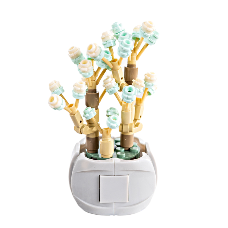 [COMING SOON]Succulent Plants Building Blocks Decoration