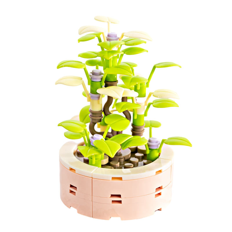 [COMING SOON]Succulent Plants Building Blocks Decoration