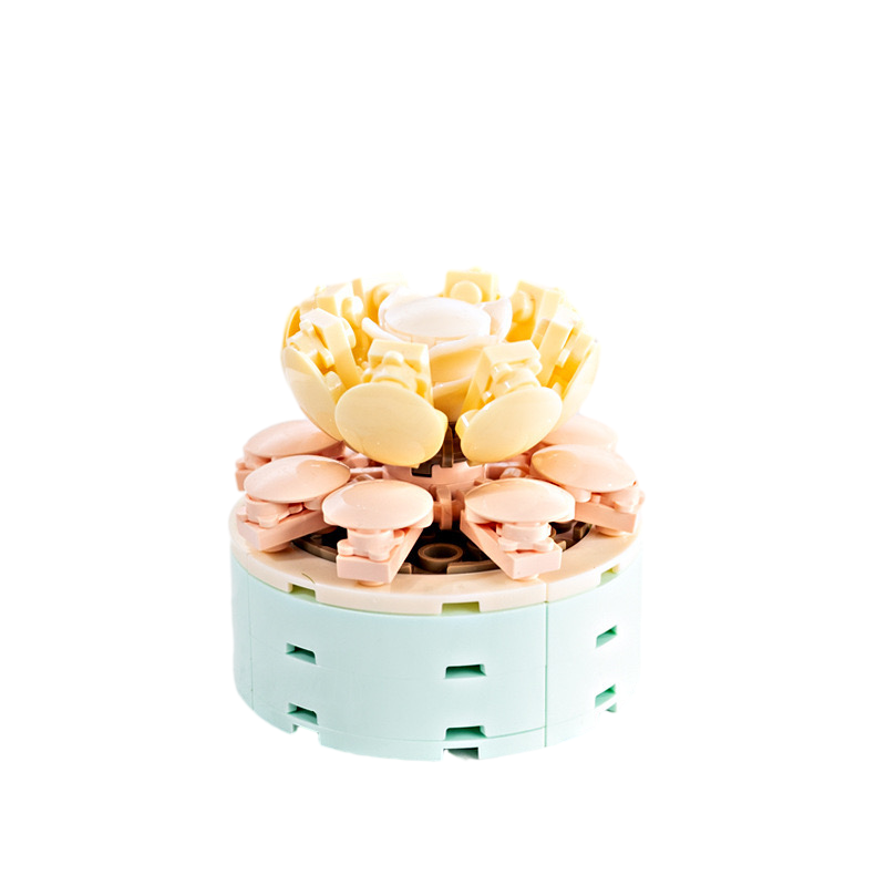 [COMING SOON]Succulent Plants Building Blocks Decoration