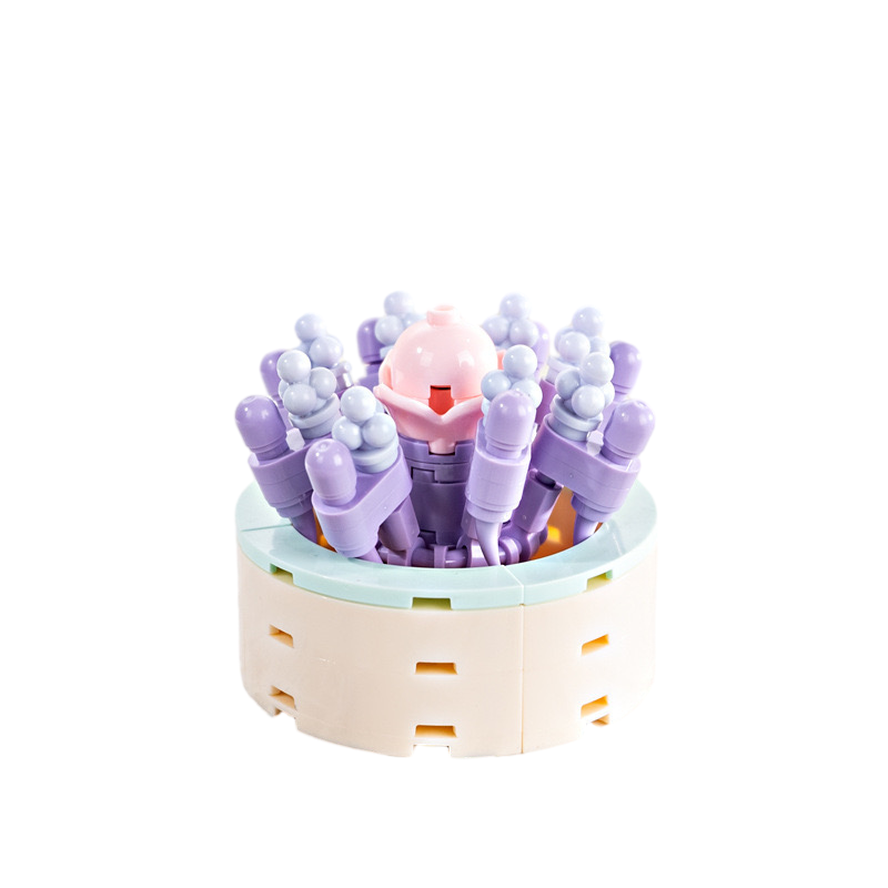 [COMING SOON]Succulent Plants Building Blocks Decoration