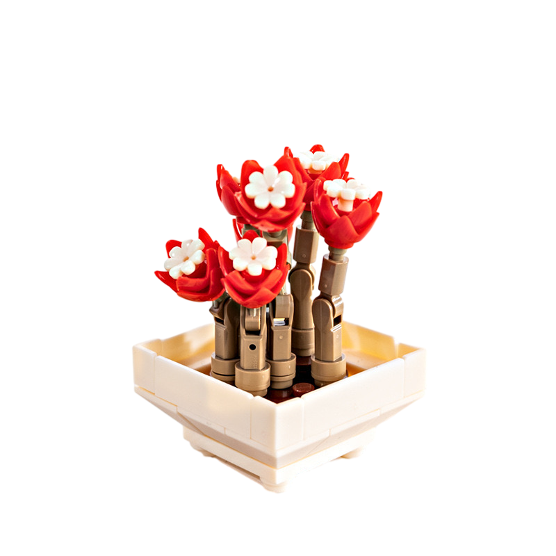 [COMING SOON]Succulent Plants Building Blocks Decoration