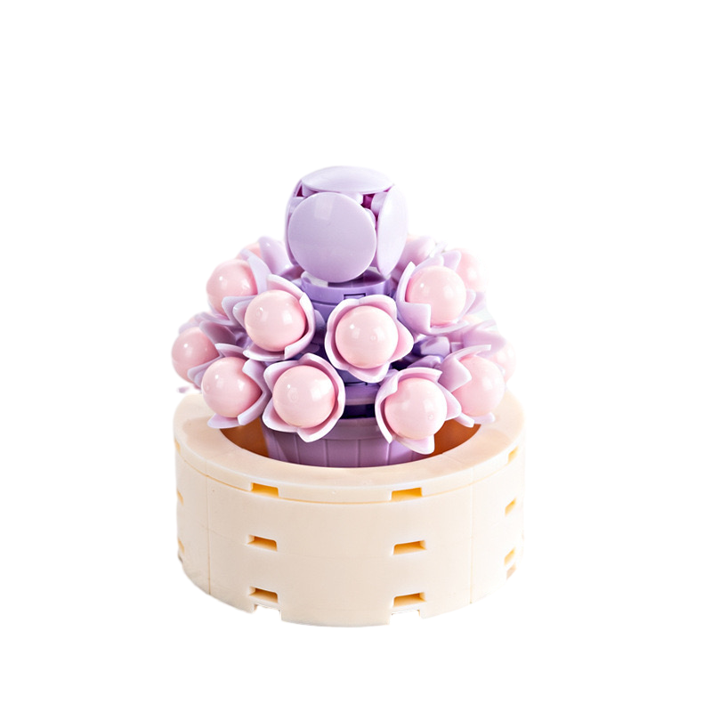 [COMING SOON]Succulent Plants Building Blocks Decoration