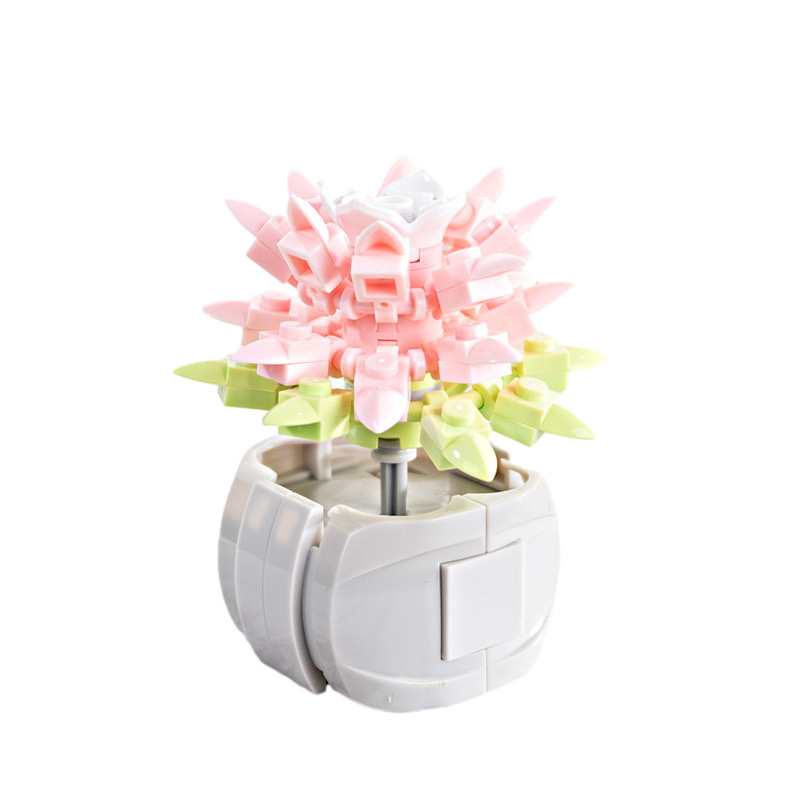 [COMING SOON]Succulent Plants Building Blocks Decoration