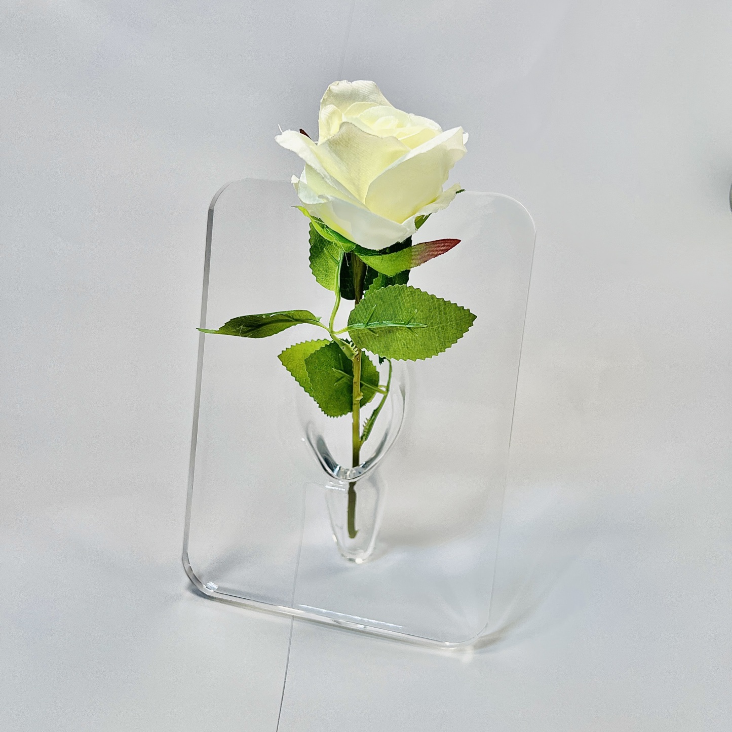 Creative Art Photo Frame Vase Hydroponic Flower Arrangements Acrylic Decoration
