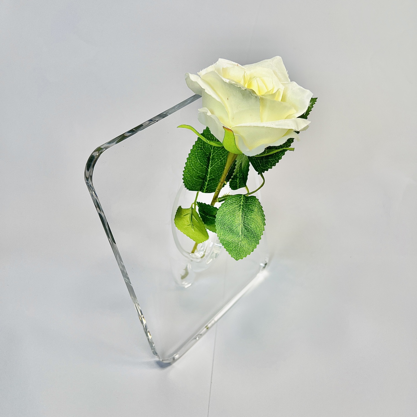 Creative Art Photo Frame Vase Hydroponic Flower Arrangements Acrylic Decoration