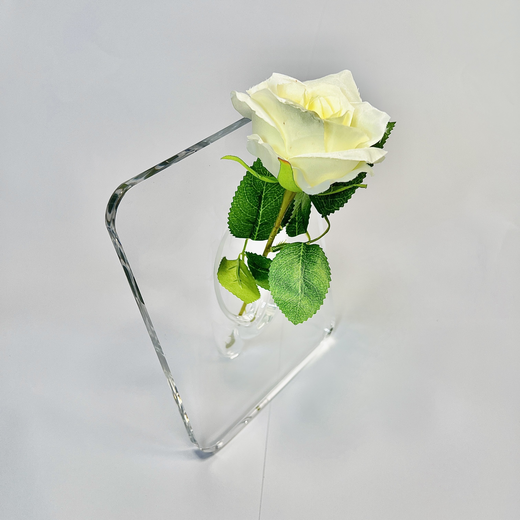 Creative Art Photo Frame Vase Hydroponic Flower Arrangements Acrylic Decoration