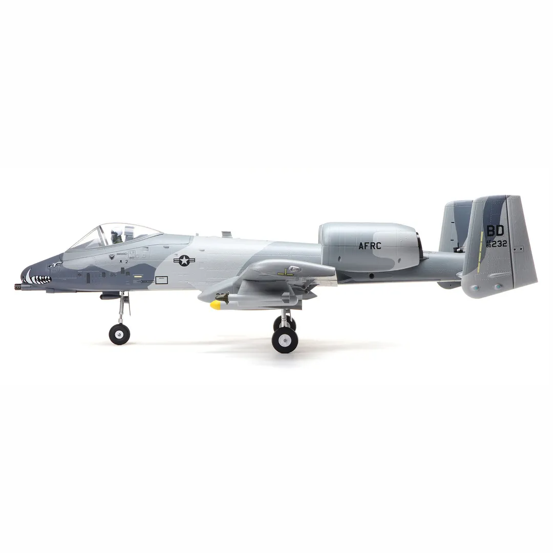 E-flite A-10 Thunderbolt II Twin 64mm EDF BNF-B AS3X/SAFE-HOBBY ZONE
