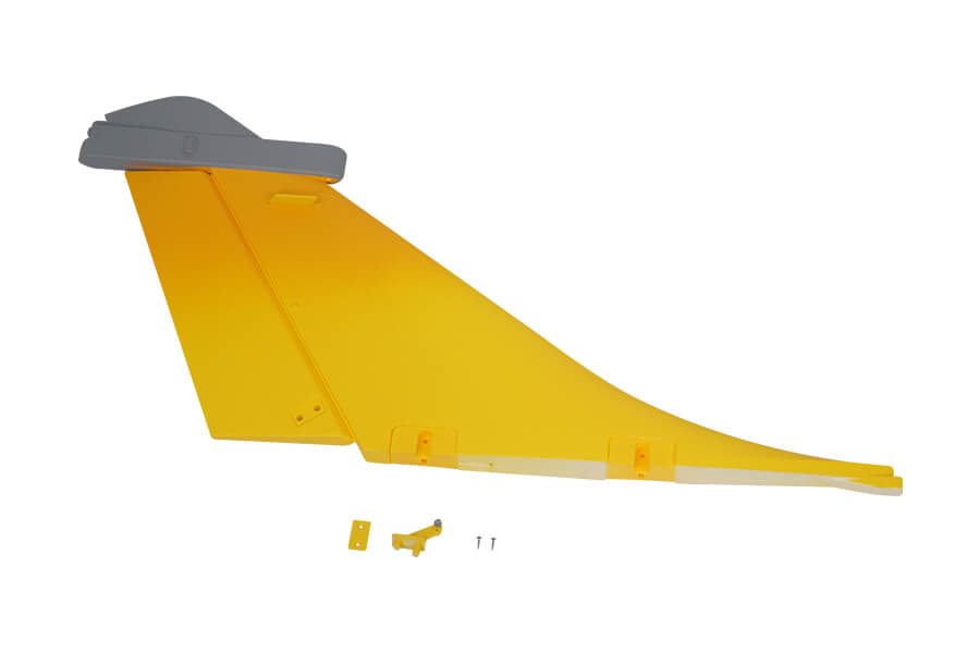 Vertical Stabilizer: 80mm Rafale-HOBBY ZONE