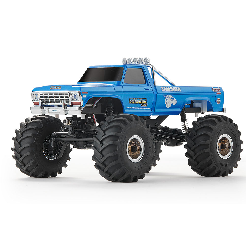 1/24FCX24 スマッシャーV2 FMS 1:24 FCX24 Smasher V2 RTR Monster Truck-FMS12402RTRRDV2