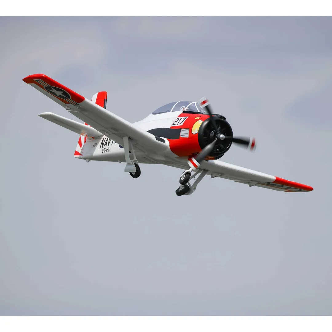 E-flite T-28 Trojan 1.2m with Smart BNF Basic-HOBBY ZONE