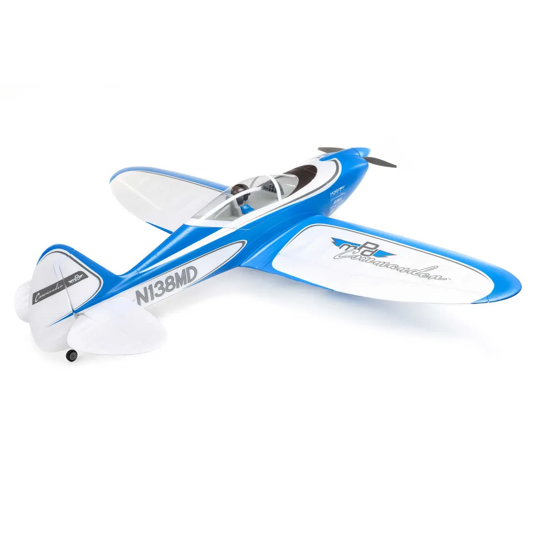 E-flite Commander mPd 1.4m BNF Basic w/ AS3X & SAFE Select-HOBBY ZONE